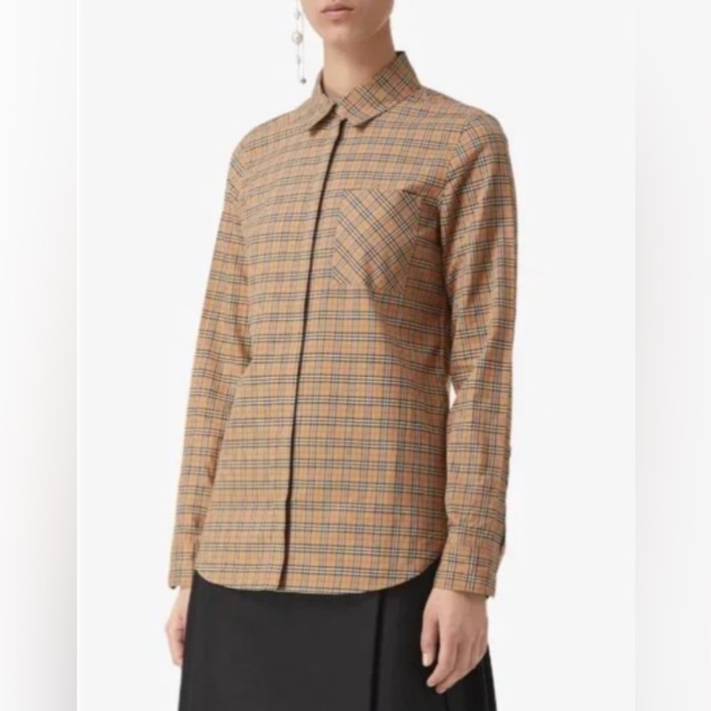 Burberry Women’s Button-Up Shirt